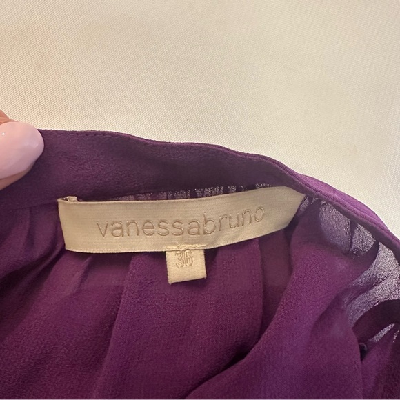 VANE5SA BRUNO maxi dress in purple- Size 36/2-4 - Picture 8 of 8